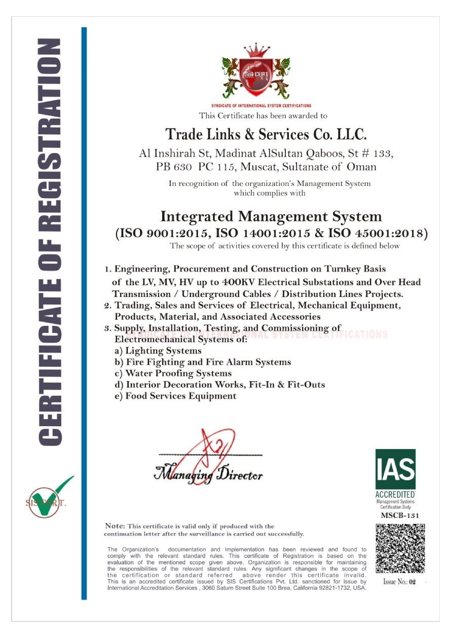 Trade Links & Services Co. LLC.
